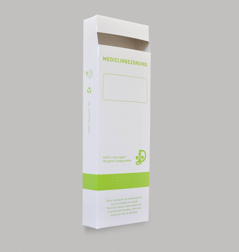 Medicijnrol 485 brievenbusdoos 260x85x31mm  (400 st.)