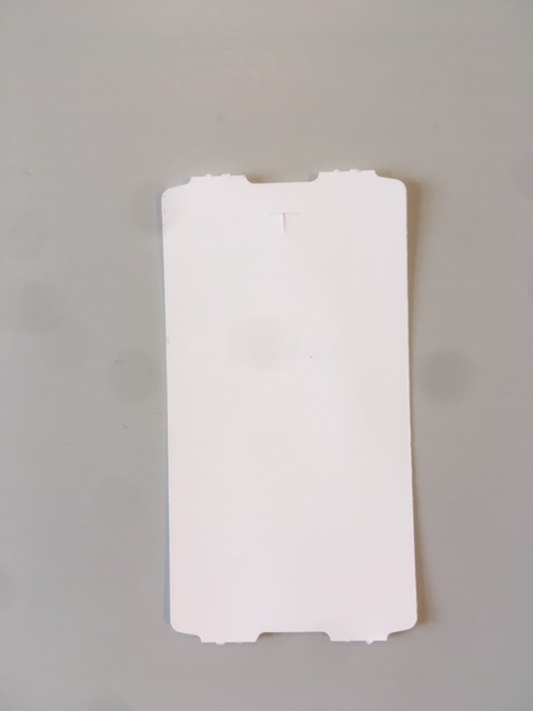 40x76mm Hangkaartje thermisch