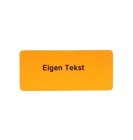 Uw eigen ontwerp / tekst 53x23mm 2.500 p.rol