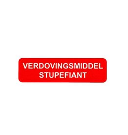 Verdovingsmiddel / Stupefiant