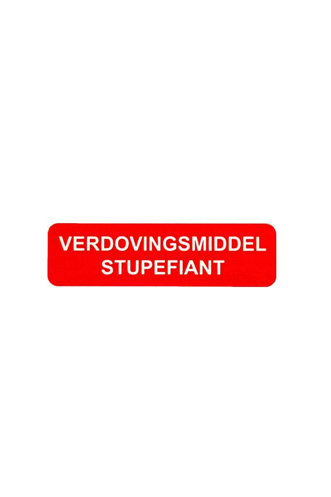 Verdovingsmiddel / Stupefiant