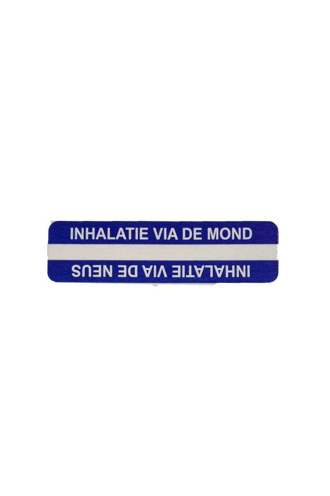 Inhalatie via de mond / neus
