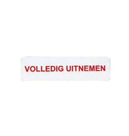 Volledig uitnemen