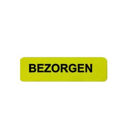 Bezorgen