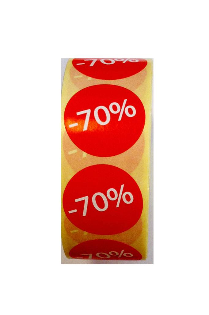 Afprijsetiket Rond -70% v.a.€ 3,75 p.rol