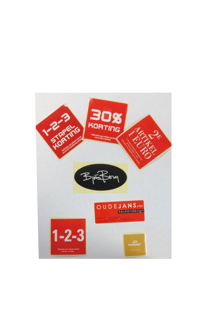 Plaketiket Maatwerk, Maatwerk etiketten, cadeau etiket, wensetiket , sluitetiket, promotie etiket