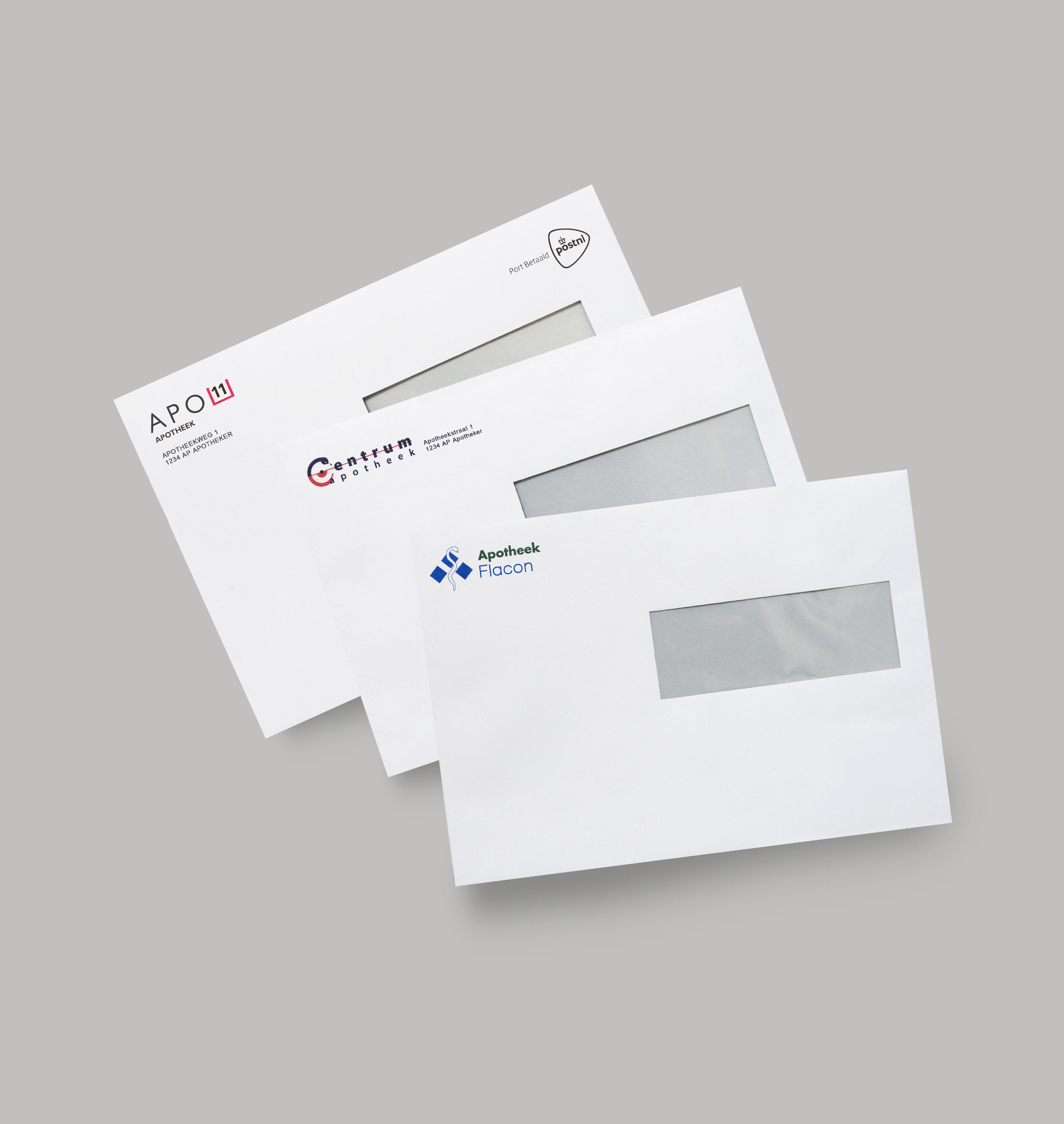 EA5 Service apotheek enveloppen met of zonder venster