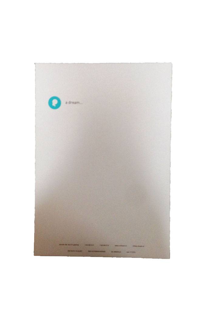 Briefpapier met uw eigen naamlogo A4, foto 2 van 2