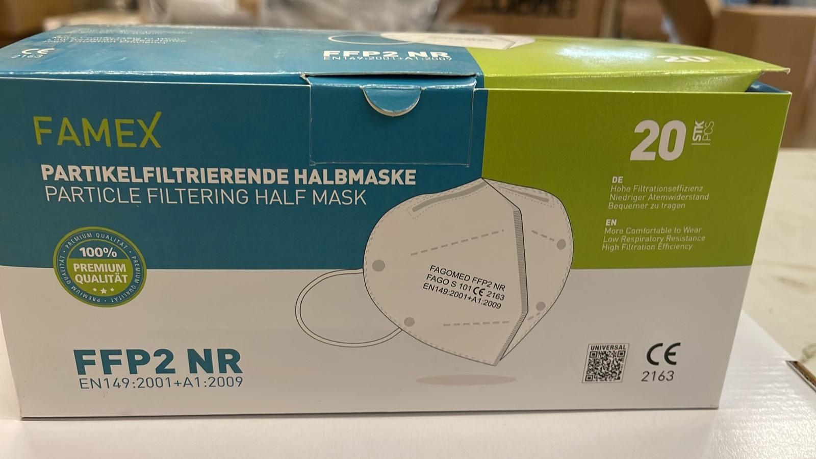 4. Mondmasker FFP2 masker (20 stuks) -, foto 4 van 5