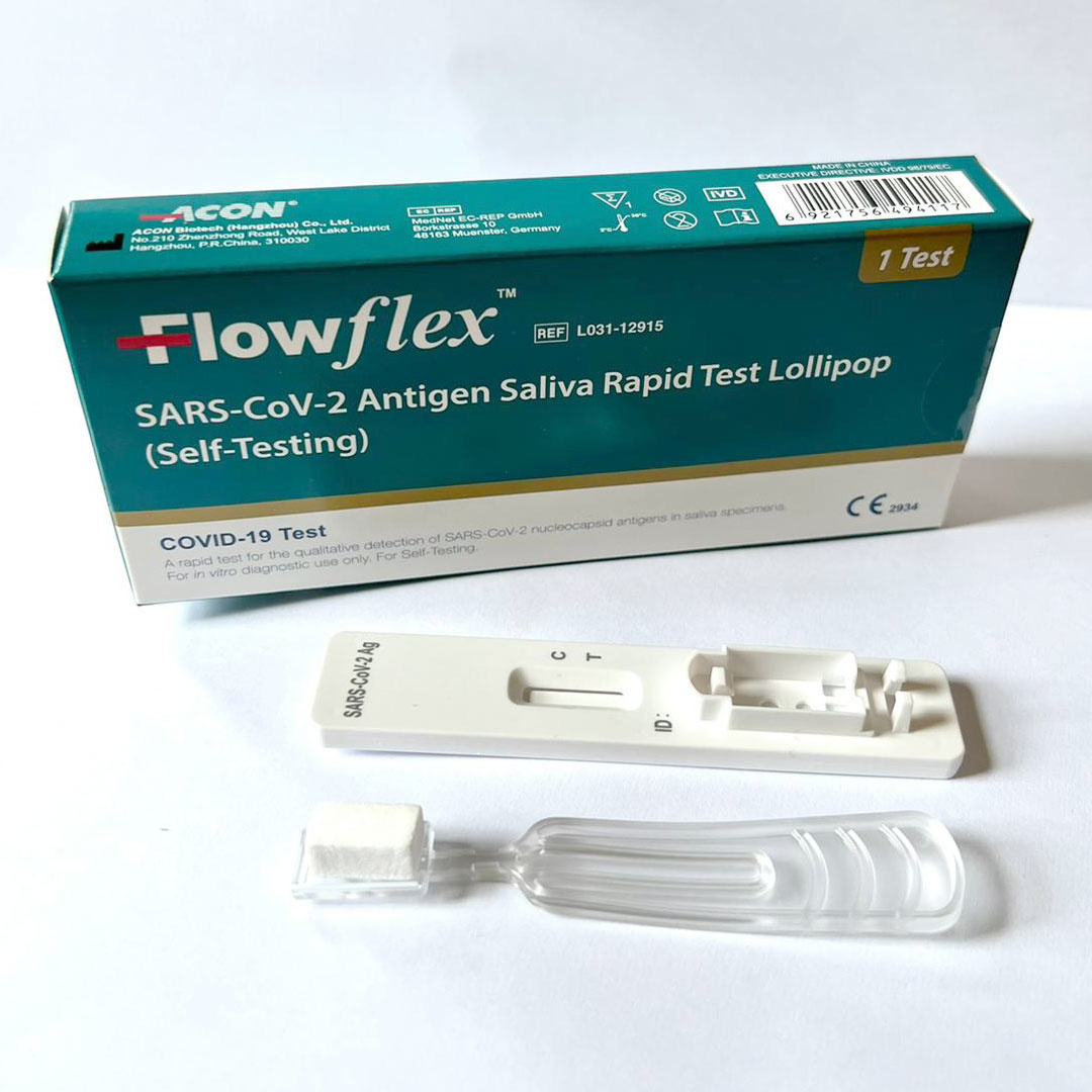 Acon Flowflex .2 Nieuw Speekseltest Lollipop  Flowflex vanaf € 1,74
