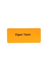 Uw eigen ontwerp / tekst 43x12mm 750 p.rol