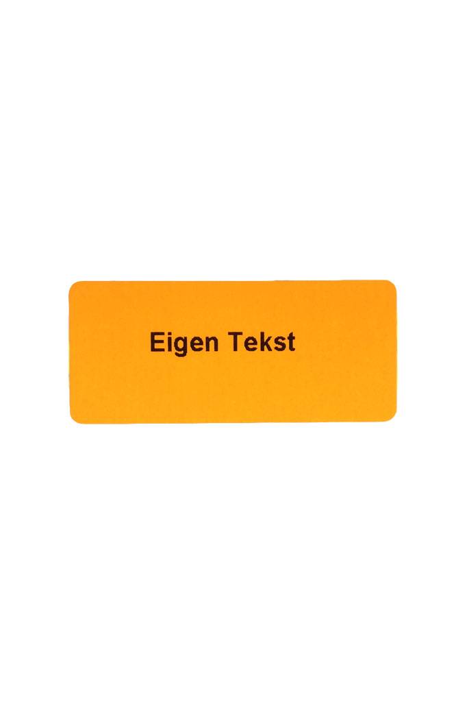 Uw eigen ontwerp / tekst 43x12mm 750 p.rol