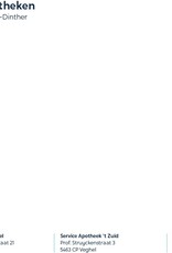 EA5 Service apotheek enveloppen met of zonder venster