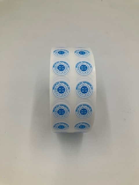 VCA / NEN Keuringssticker 2026 - 2029, foto 2 van 3