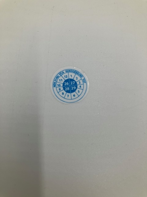 VCA / NEN Keuringssticker 2026 - 2029, foto 3 van 3