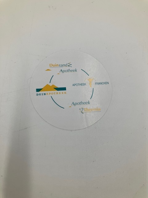 sluitzegel rond 50mm eigen logo