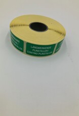 Langwerkende  / langzame pijnstiller 40x20mm 1.000 p.rol