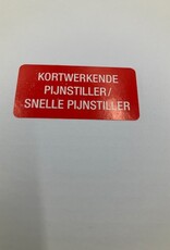 Kortwerkende / snelle pijnstiller 40x20mm 1.000 p.rol