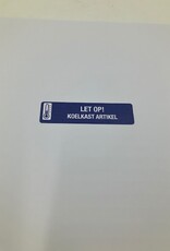 . Let op! Koelkast artikel 500 p.rol