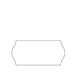 prijstangetiket 26x16 permanent