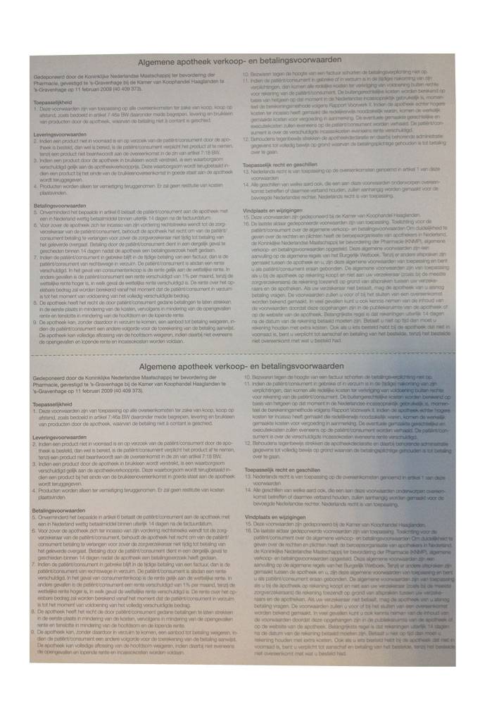 A4 Kwitantie papier, foto 2 van 2