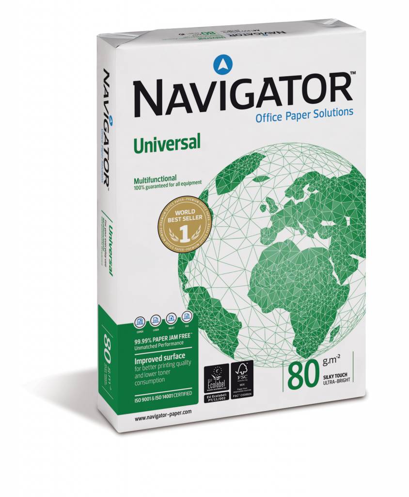 Catena Natura Vernietigen Navigator Universal A4 printpapier 500 vel - Alaerts Shop