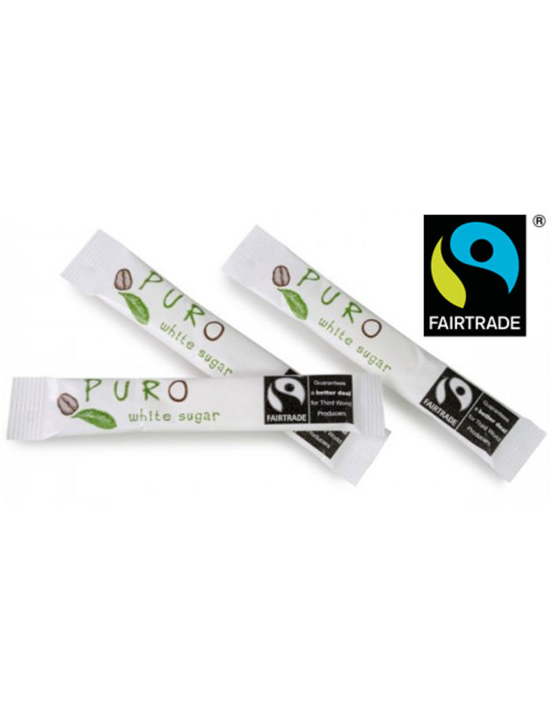 Puro bâtonnets de sucre fairtrade 500pcs