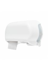 Dispenser voor coreless toiletpapier wit