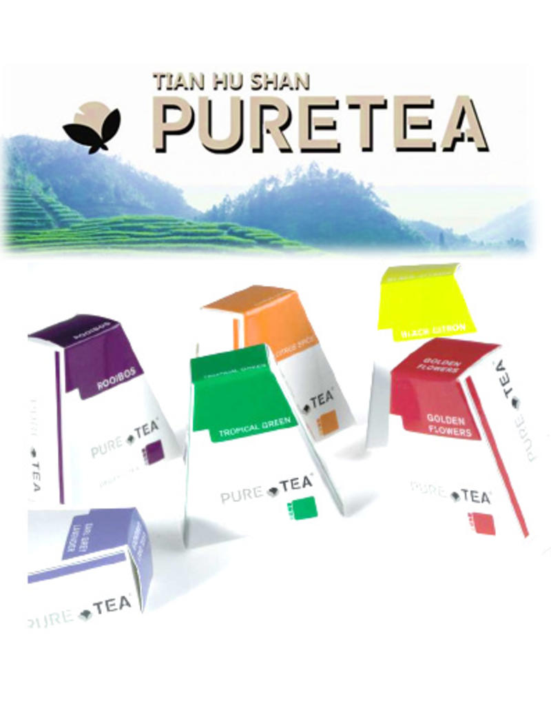 Pure Tea Proefstrip 16 theesmaken (nieuwe smaken)