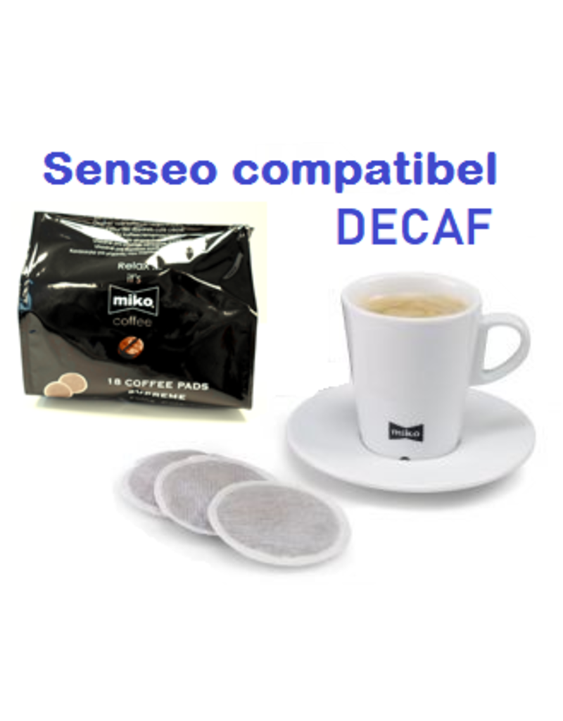 Miko koffiepads Decaf (senseo compatibel) 216st.