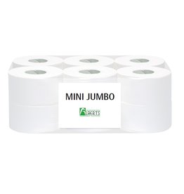 Papier toilette Mini Jumbo 12pcs