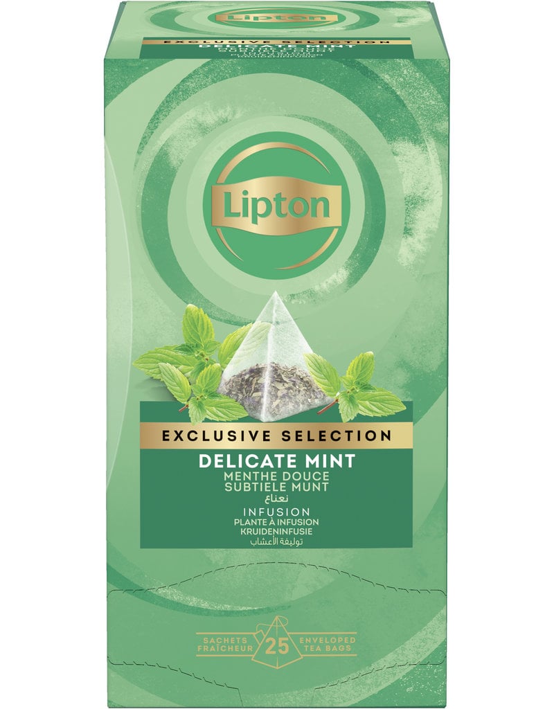 Lipton exclusive selection delicate mint 25pcs