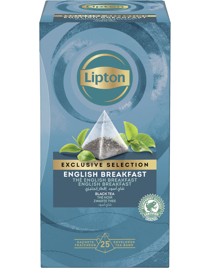 Lipton English Breakfast Exclusive Selection 25st.