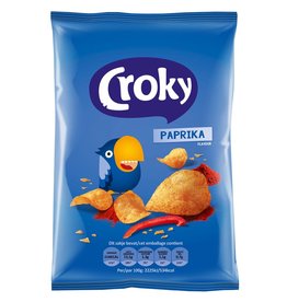 Croky Chips Paprika 40g x 20st.
