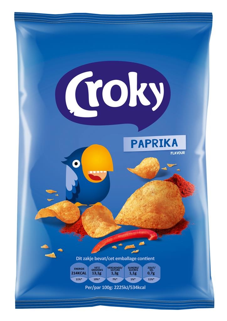 Croky Chips Paprika 40g Alaerts Shop