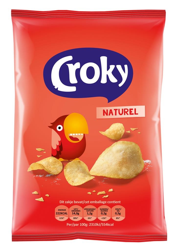 Croky Chips Zout 40g Alaerts Shop