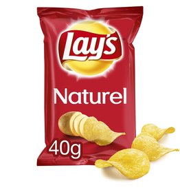Lay's Naturel Zout 40g x 20st.