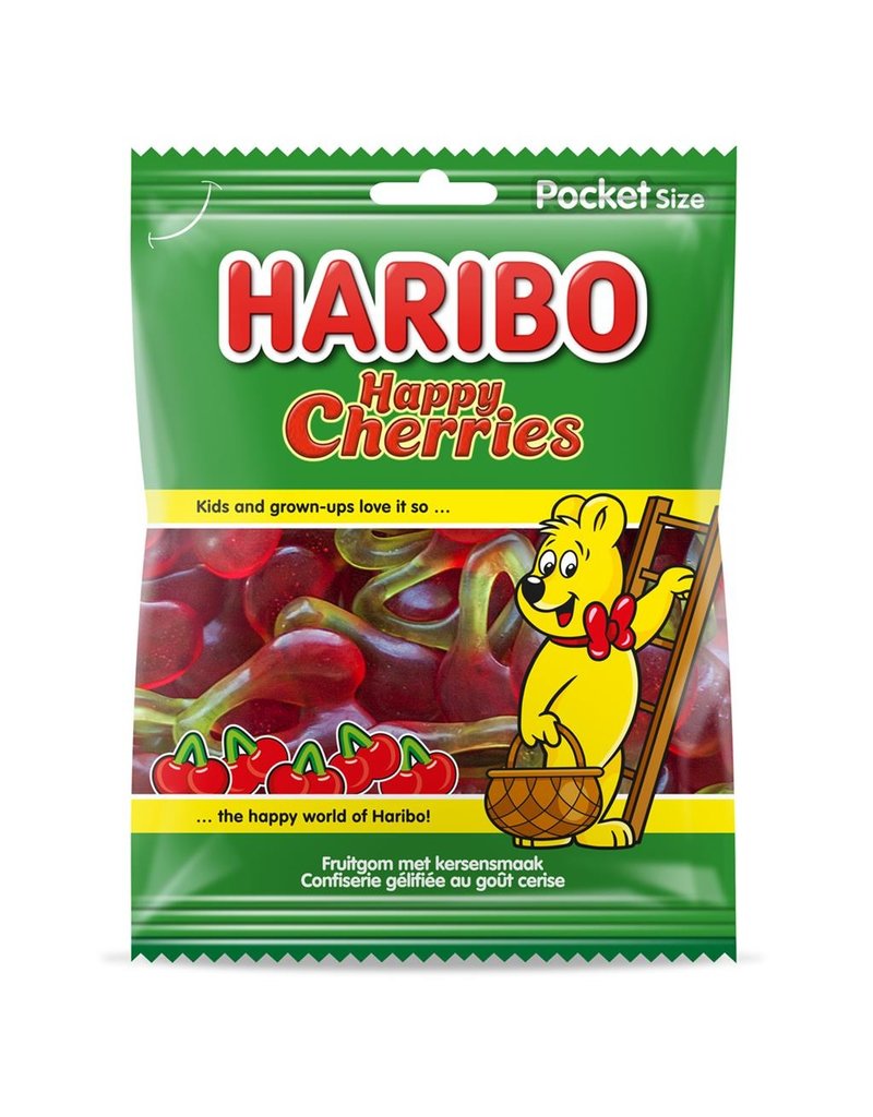 Haribo happy cherries 75g 28pcs