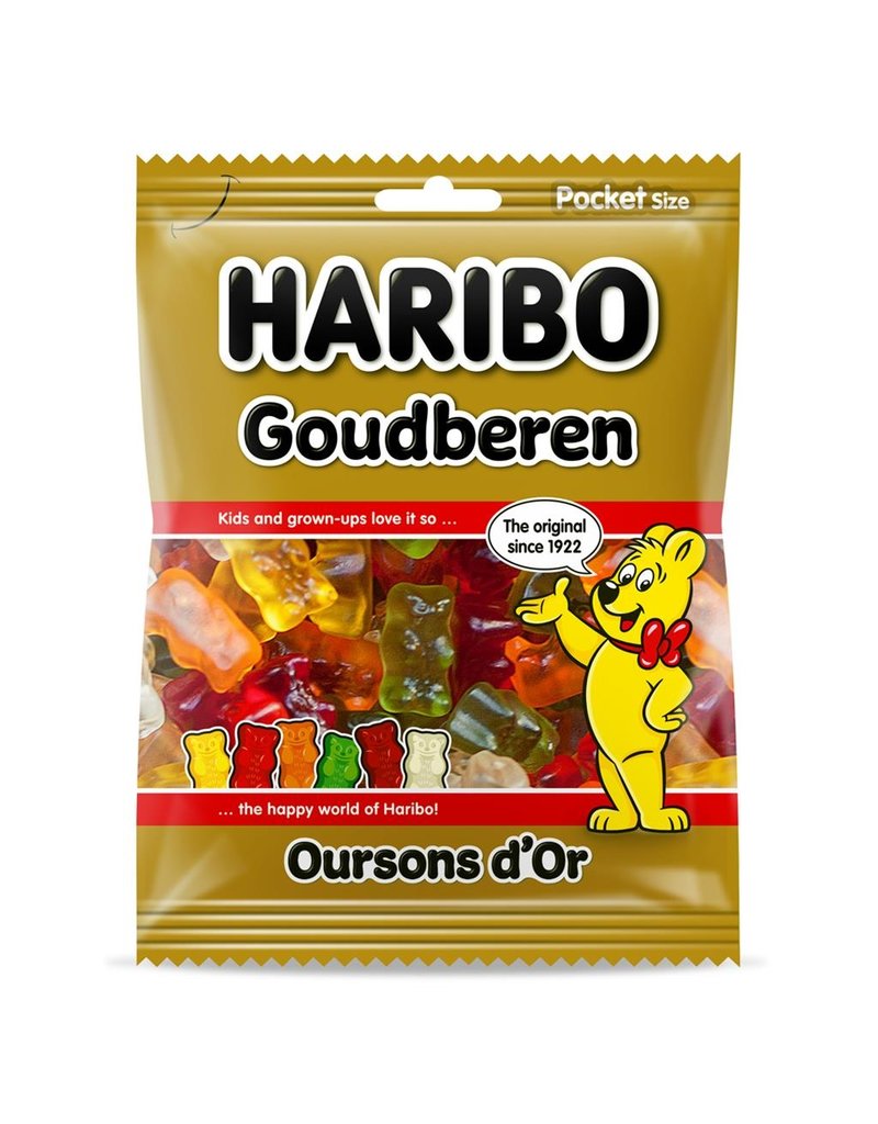 Haribo goudberen 75g x 28st.