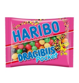 Haribo dragibus pocket 80g 18pcs