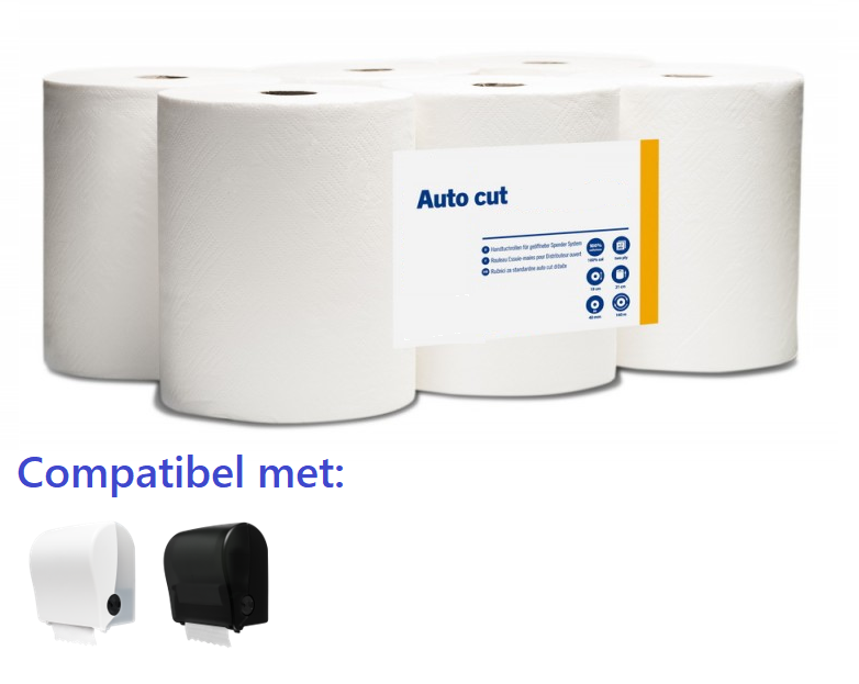 Tork 290016 pallet H1 Matic Handdoekrollen Premium 2-laags Wit 100m