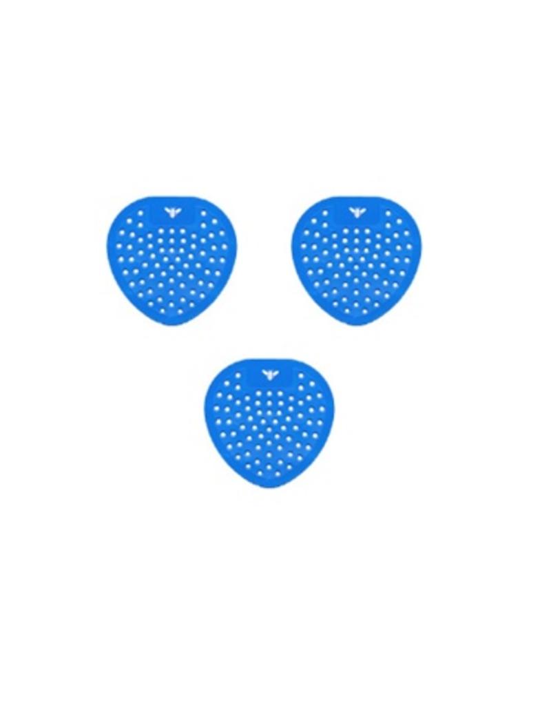 Tapis d'urinoir bleu 1pcs (budget)
