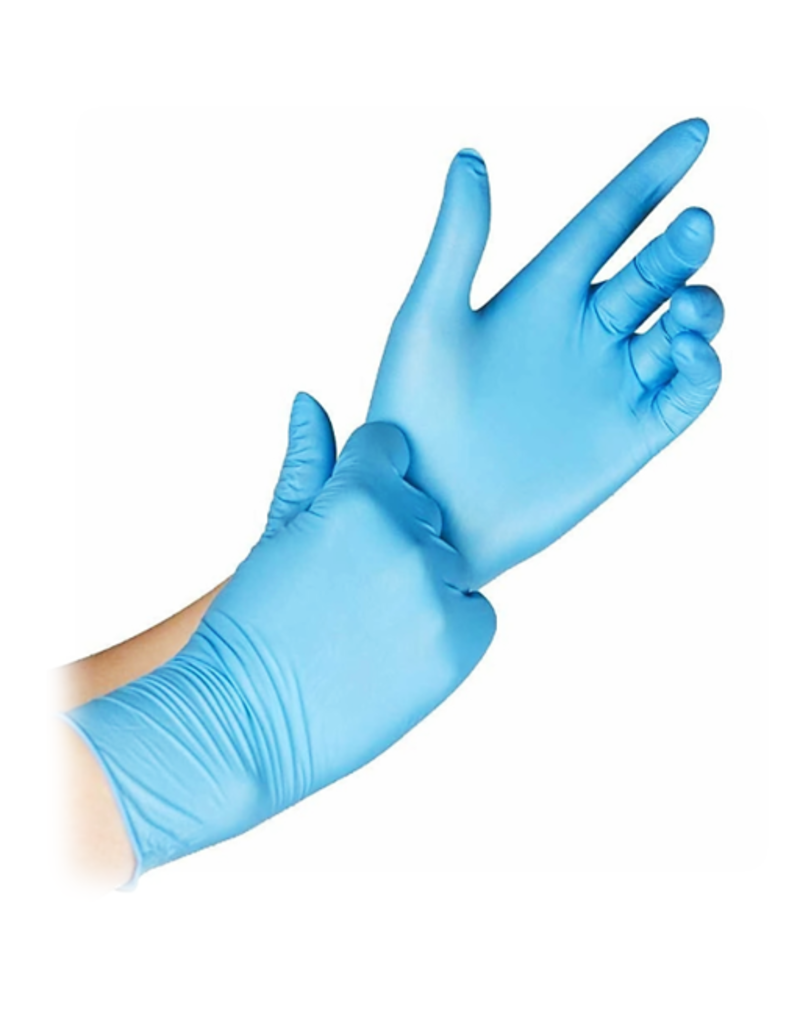 Gant Nitrile Bleu M 100pcs. - Alaerts Shop