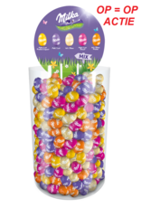 Milka oeufs de Pâques Tubo 2,268 kg - mix 5 goûts