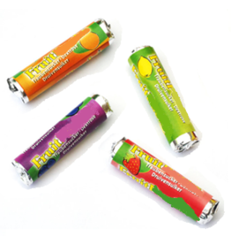 Dextrose fruitrollen Mix Large 2500st. - DEX