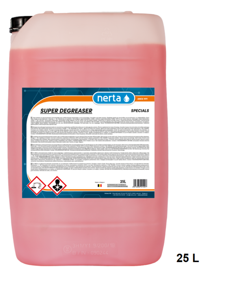 Nerta Super Degreaser 20L (voor vet en olie)