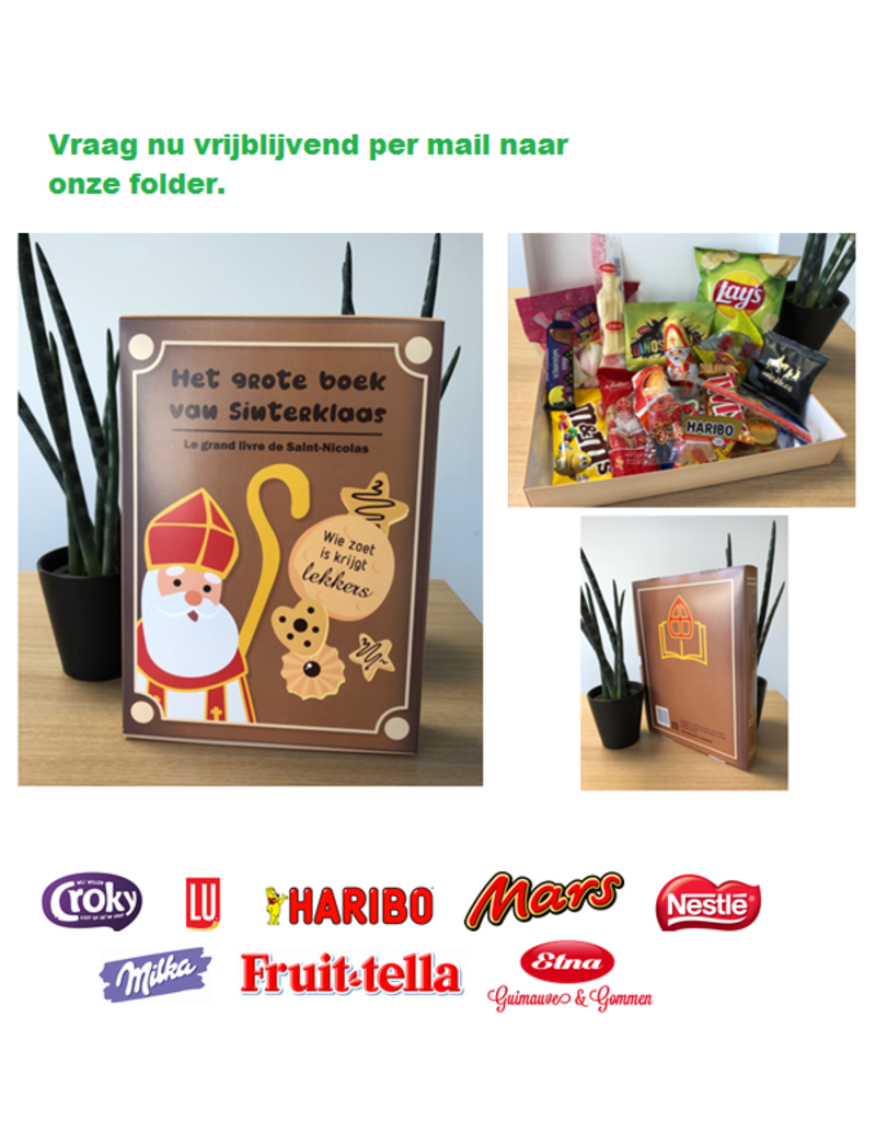 Het grote boek van Sinterklaas (met snoepgoed)