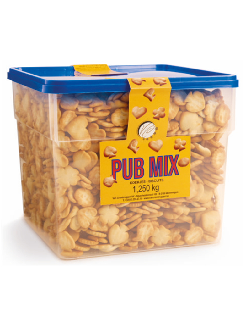 Pub Mix Koekjes 1,250kg Box