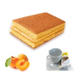 Petits gâteaux crème d'abricot 150pcs x 28g