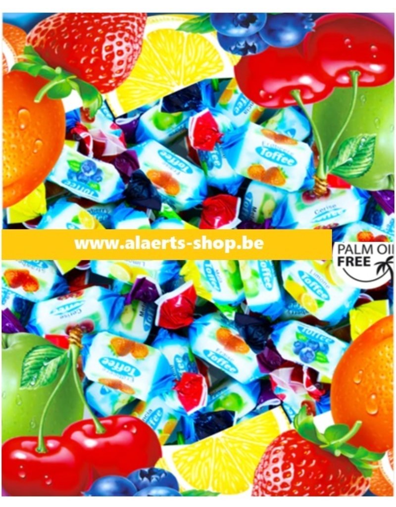 Fruit toffee Quality 1kg sachets